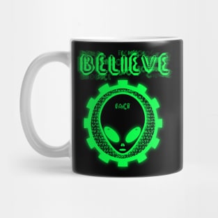 Believe Alien Mug